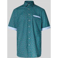Christian Berg Men Regular Fit Freizeithemd mit Kentkragen in Metallic Gruen, Größe M Christian Berg Men Regular Fit Freizeithemd mit Kentkragen in Metallic Gruen, Größe M von Christian Berg Men