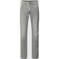 Christian Berg Men Regular Fit Jeans im 5-Pocket-Design in Hellgrau, Größe 34/30 von Christian Berg Men