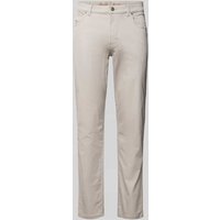 Christian Berg Men Regular Fit Jeans im 5-Pocket-Design in Silber, Größe 34/34 von Christian Berg Men