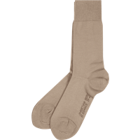 Christian Berg Men Socken aus Baumwoll-Mix im 2er-Pack in Taupe, Größe 43/46 von Christian Berg Men
