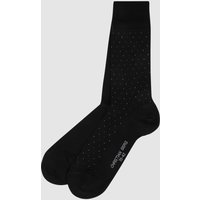 Christian Berg Men Socken mit Allover-Print im 2er-Pack in Black, Größe 39/42 von Christian Berg Men