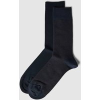 Christian Berg Men Socken mit Stretch-Anteil im 2er-Pack in Dunkelbraun, Größe 39/42 von Christian Berg Men