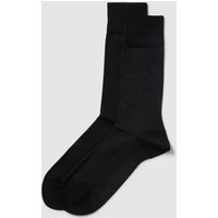 Christian Berg Men Socken mit Allover-Muster im 2er-Pack in Black, Größe 39/42 von Christian Berg Men