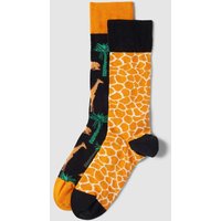 Christian Berg Men Socken mit Motiv-Print im 2er-Pack in Black, Größe 43/46 von Christian Berg Men