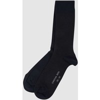 Christian Berg Men Socken mit Stretch-Anteil im 2er-Pack in Dunkelbraun, Größe 39/42 von Christian Berg Men