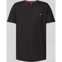Christian Berg Men T-Shirt mit Label-Stitching in Black, Größe XXL Christian Berg Men T-Shirt mit Label-Stitching in Black, Größe XXL von Christian Berg Men