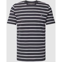 Christian Berg Men T-Shirt mit Streifenmuster in Marine, Größe XXXL von Christian Berg Men