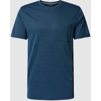 Christian Berg Men T-Shirt mit aufgesetzter Brusttasche in Dunkelblau, Größe L von Christian Berg Men