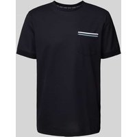 Christian Berg Men T-Shirt mit aufgesetzter Brusttasche in Marine, Größe XL von Christian Berg Men