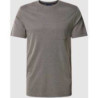 Christian Berg Men T-Shirt mit aufgesetzter Brusttasche in Taupe, Größe M von Christian Berg Men