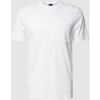 Christian Berg Men T-Shirt mit aufgesetzter Brusttasche in Weiss, Größe S von Christian Berg Men