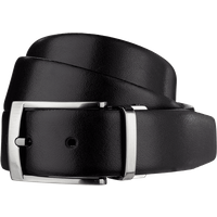 Christian Berg Men Gürtel aus Leder-Mix mit Dornschließe in Black, Größe 110 von Christian Berg Men
