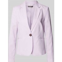 Christian Berg Woman Selection Blazer mit Leistentaschen in Flieder, Größe 40 von Christian Berg Woman Selection