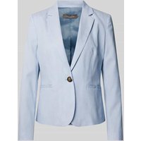 Christian Berg Woman Selection Blazer mit Leistentaschen in Hellblau, Größe 34 von Christian Berg Woman Selection