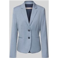 Christian Berg Woman Selection Blazer mit Leistentaschen in Hellblau, Größe 42 von Christian Berg Woman Selection