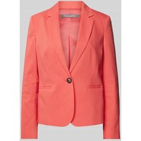 Christian Berg Woman Selection Blazer mit Leistentaschen in Koralle, Größe 36 von Christian Berg Woman Selection