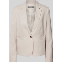 Christian Berg Woman Selection Blazer mit Leistentaschen in Sand, Größe 38 von Christian Berg Woman Selection