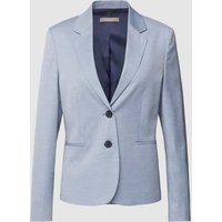 Christian Berg Woman Selection Blazer mit Strukturmuster in Hellblau, Größe 36 von Christian Berg Woman Selection