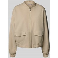Christian Berg Woman Selection Blazer mit Viskose-Anteil und Pattentaschen in Sand, Größe 34 von Christian Berg Woman Selection