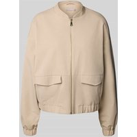 Christian Berg Woman Selection Blazer mit Viskose-Anteil und Pattentaschen in Sand, Größe 40 von Christian Berg Woman Selection