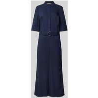 Christian Berg Woman Selection Jumpsuit mit Gürtel in Marine, Größe 48 von Christian Berg Woman Selection