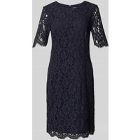 Christian Berg Woman Selection Knielanges Kleid mit Ausbrenner-Effekt in Marine, Größe 38 von Christian Berg Woman Selection