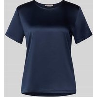 Christian Berg Woman Selection Regular Fit Blusenshirt mit Rundhalsausschnitt in Marine, Größe 48 von Christian Berg Woman Selection