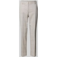 Christian Berg Woman Selection Regular Fit Stoffhose mit Gürtelschlaufen in Hellgrau, Größe 38 von Christian Berg Woman Selection