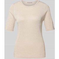 Christian Berg Woman Selection Strickpullover mit gerippten Abschlüssen in Mittelgrau, Größe 38 von Christian Berg Woman Selection