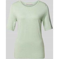 Christian Berg Woman Selection T-Shirt in Ripp-Optik in Lind, Größe 40 von Christian Berg Woman Selection