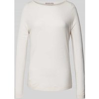 Christian Berg Woman Selection Wollpullover mit U-Boot-Ausschnitt in Ecru, Größe 38 von Christian Berg Woman Selection