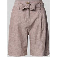 Christian Berg Woman Loose Fit Bermudas aus Leinen-Baumwoll-Mix in Camel Melange, Größe 42 Christian Berg Woman Loose Fit Bermudas aus Leinen-Baumwoll-Mix in Camel Melange, Größe 42 von Christian Berg Woman