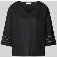 Christian Berg Woman Blusenshirt mit 3/4-Arm in Black, Größe 38 von Christian Berg Woman