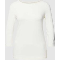 Christian Berg Woman Blusenshirt mit Rundhalsausschnitt in Offwhite, Größe 48 von Christian Berg Woman