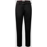 Christian Berg Woman Chino mit Stretch-Anteil in Black, Größe 34 von Christian Berg Woman