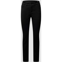 Christian Berg Woman Coloured Skinny Fit Jeans in Black, Größe 36/30 von Christian Berg Woman