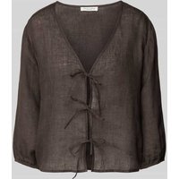 Christian Berg Woman Hemdbluse mit 3/4-Arm in Schoko, Größe 36 Christian Berg Woman Hemdbluse mit 3/4-Arm in Schoko, Größe 36 von Christian Berg Woman