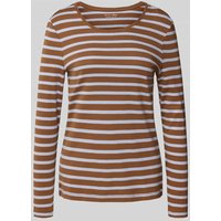 Christian Berg Woman Longsleeve mit Rundhalsausschnitt in Cognac, Größe S Christian Berg Woman Longsleeve mit Rundhalsausschnitt in Cognac, Größe S von Christian Berg Woman