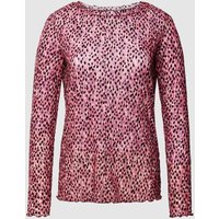 Christian Berg Woman Longsleeve mit Rundhalsausschnitt in Pink, Größe 36 von Christian Berg Woman