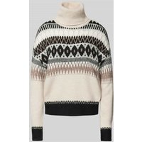 Christian Berg Woman Oversized Strickpullover mit Rollkragen in Beige, Größe M Christian Berg Woman Oversized Strickpullover mit Rollkragen in Beige, Größe M von Christian Berg Woman
