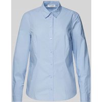Christian Berg Woman Regular Fit Hemdbluse mit Hemdblusenkragen in Hellblau, Größe 42 von Christian Berg Woman