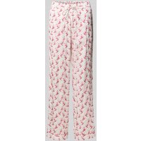 Christian Berg Woman Regular Fit Pyjama-Hose mit Tunnelzug in Offwhite, Größe XS Christian Berg Woman Regular Fit Pyjama-Hose mit Tunnelzug in Offwhite, Größe XS von Christian Berg Woman