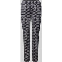 Christian Berg Woman Regular Fit Stoffhose mit elastischem Bund in Dunkelblau, Größe 38 Christian Berg Woman Regular Fit Stoffhose mit elastischem Bund in Dunkelblau, Größe 38 von Christian Berg Woman