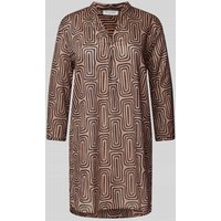 Christian Berg Woman Regular Fit Tunika mit 3/4-Arm in Taupe, Größe 42 von Christian Berg Woman