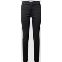 Christian Berg Woman Skinny Fit Jeans mit Stretch-Anteil in Dunkelgrau, Größe 34/28 von Christian Berg Woman