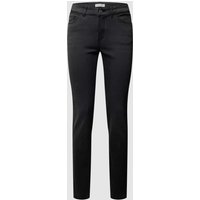 Christian Berg Woman Skinny Fit Jeans mit Stretch-Anteil in Dunkelgrau, Größe 34/32 von Christian Berg Woman