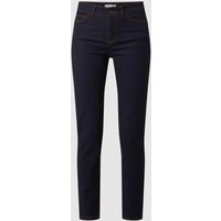 Christian Berg Woman Skinny Fit Jeans mit Viskose-Anteil in Marine, Größe 34/30 von Christian Berg Woman