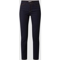 Christian Berg Woman Skinny Fit Jeans mit Viskose-Anteil in Marine, Größe 34/32 von Christian Berg Woman