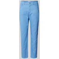 Christian Berg Woman Slim Fit Hose im 5-Pocket-Design in Bleu, Größe 40/28 von Christian Berg Woman