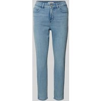 Christian Berg Woman Slim Fit Jeans mit verkürztem Schnitt in Ocean, Größe 36/28 von Christian Berg Woman